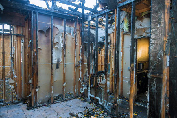 Professional Emergency Fire Cleanup technician working in Jackson, NJ